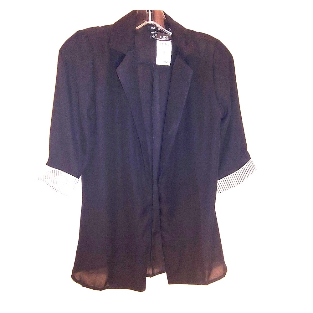 Rue 21 sheer dressy blazer